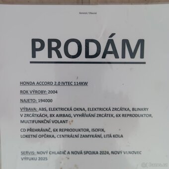 Honda Accord 2:0 VTEC 114KW - 8