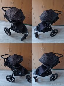 Stříška Baby Jogger summit x3, ceny OD, šití na zakázku - 8