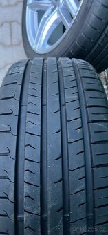 Prodám Borbet 5 x 120 r 17 s letní nové pneu - 8