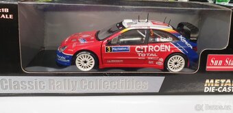 Citroen xsara wrc 1:18 rally Loeb Sun star otviraci - 8