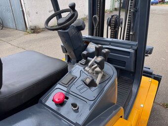 Vysokozdvižný vozík Jungheinrich 3t LPG triplex po REPASI - 8