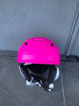 Dětské lyže ATOMIC, 70 cm + lyžáky + přilba - 8