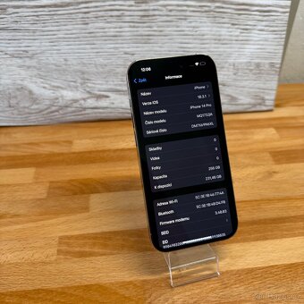 iPhone 14 Pro 256GB, zlatý (12 měsíců záruka) - 8