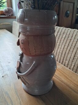 Keramická nádoba/váza - na vařečky apod. - 8