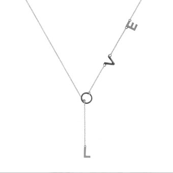 Stříbrný náhrdelník Love Boho design 925/1000 - 8