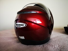 Prodám vyklápěcí helmu na motorku Probiker KX5 velikost M - 8