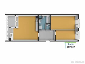 Pronájem nového bytu 3+kk s balkonem a parkováním v LB - 8