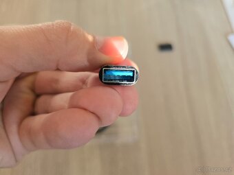 HDD průhledný box 2,5 SATA USB 3 nový + adaptér - 8