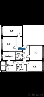 Prodej bytu 4+1, 93 m2 - Olomouc - Nové Sady, ev.č. 02779 - 8