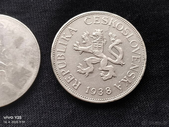 3x 5 kč 1928, 29, 38 Československo - 8