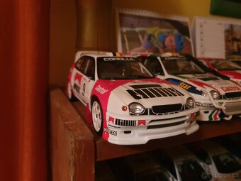 Toyota corolla wrc 1:18 Autoart rarita rally Loix - 8