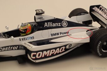 Williams F1 BMW FW22 Ralf Schumacher 1/18 Minichamps - 8