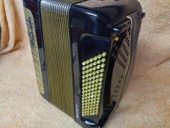 knoflíkový chromatický akordeon Hohner Maestro lll. 96 bas - 8