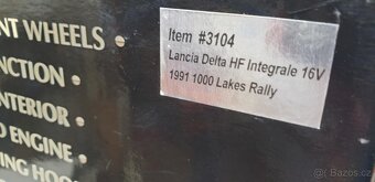 Lancia Delta hf integrale 1:18 rally martini Kankkunen - 8
