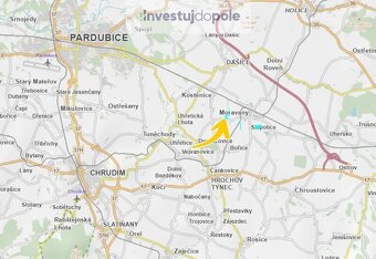 Prodej pole v k.ú. Moravany nad Loučnou a Platěnice - 8