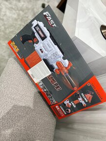 Dětská automatická pistole Fast Pioneer na pěnové náboje - 8