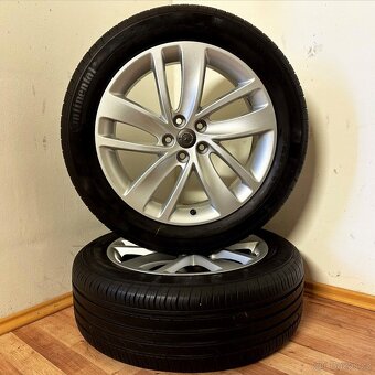 OPEL MOKKA X 5x105 R18 ET38+LETNÍ 215/55R18 7mm - 8
