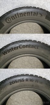 4x -- 205/55 R16 Zimní sada pneu Pirelli / Continental -- - 8