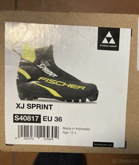 Dětské Boty na běžky Fischer XJ Sprint EU36, NNN - 8