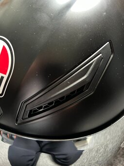 AGV K1-S vel. L - černá + stříbrné plexi – Jako nová - 8