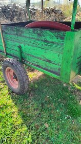 Vlečka za traktor dvoukolová - 8
