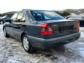 MERCEDES W202 C280 ELEGANCE,TOP VÝBAVA,BEZ RZI,KRASAVEC - 8