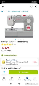 Šicí stroj Singer - 8