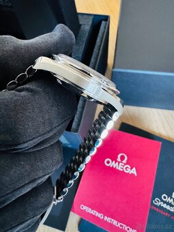 White OMEGA SPEEDMASTER 42mm ALBINO 02/2025 FULL SET NOVÉ - 8