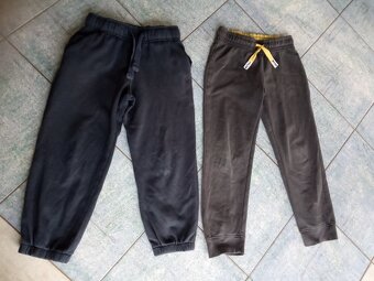 Rifle, tepláky, flecové, vyteplené, pogumované -110/116 - 8