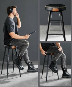 Nové barové 2ks židle - 8