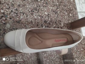 Nové luxusní dám.boty Piccadilly-Brazílie, bílé, nové, levně - 8