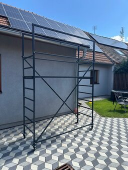 Pojízdné lešení - prac. výška 4,2m - 8