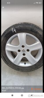 Disky včetně pneumatik Peugeot 307 - 8