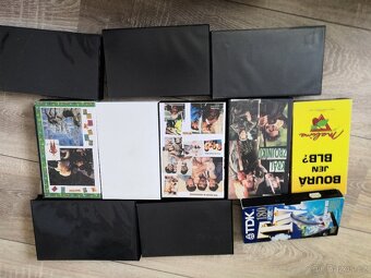 VHS Kazety různé nahrávky set - 8