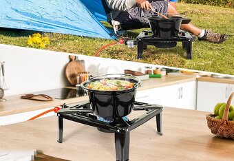 Silná plynová stolička 8 kW – TURISTICKÝ VAŘIČ Profesionálí - 8