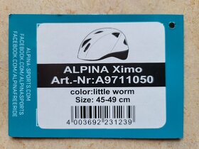 Dětská cyklistická helma Alpina Ximo - 8