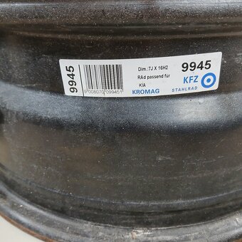 Disky na Kia Sorento 5x139,7 ET45 7Jx16" 95,3 - 4ks - 8