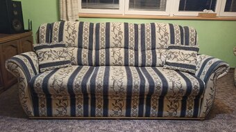 Sedací souprava 3+1+1 + taburet - 8