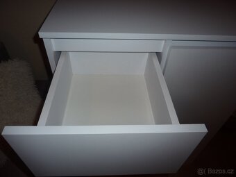 Komoda bílá 70 cm - 8