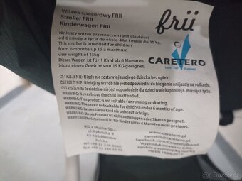 Sportovní kočárek Caretero Frii - 8