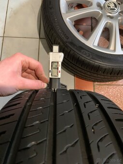 Alu kola Škoda R17 5X112 ZÁNOVNÍ LETNÍ PNEU 225/45 R17 ZENIT - 8