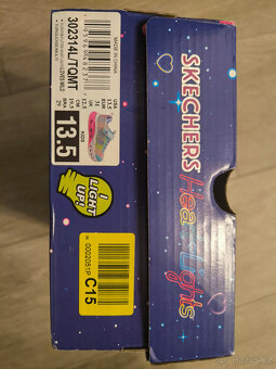 Dětská svítící obuv Skechers vel. 31 - 8
