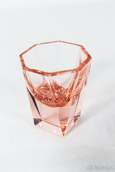 art deco likérová souprava Moser - 8