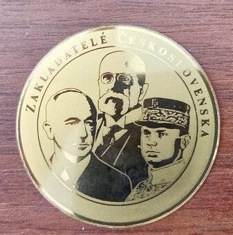 Sběratelská sada medailí Zakladatelé ČSR - 8