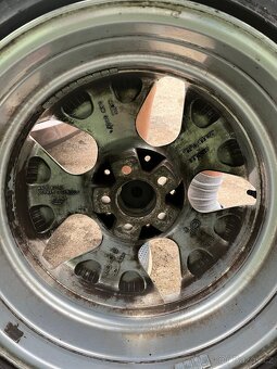 Alu značky FLW 7jx17 ET-30+pneu 215/45 5x100 - 8