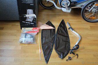 Thule Chariot CX2 - 3 sety a miminkovník - 8