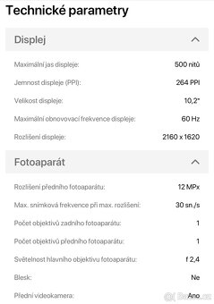Apple iPad 10,2" 64GB Wi-Fi stříbrný (2021) - 8
