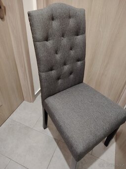 Nový set 6 kusů moderních jídelních židlí - 8