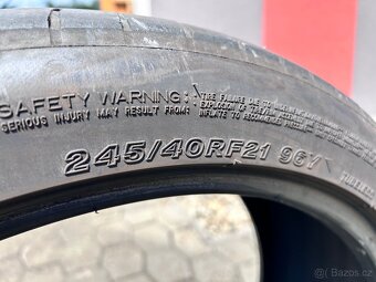 Pneu Bridgestone dvourozměrná 275/35 RF21 99Y 245/40RF21 99Y - 8