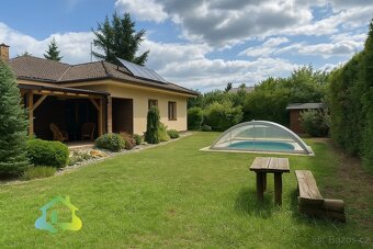 Prodej bungalovu 4+1, 129 m2 s bazénem, saunou a zahradou – - 8